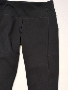 Ewedoos Black High Waisted Leggings with Pockets Size Large Athletic Yoga Pants